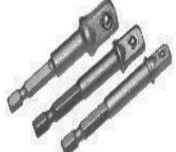 Socket adaptor 3PC 65mm*1/4" 65mm*3/8" 73mm*1/2"